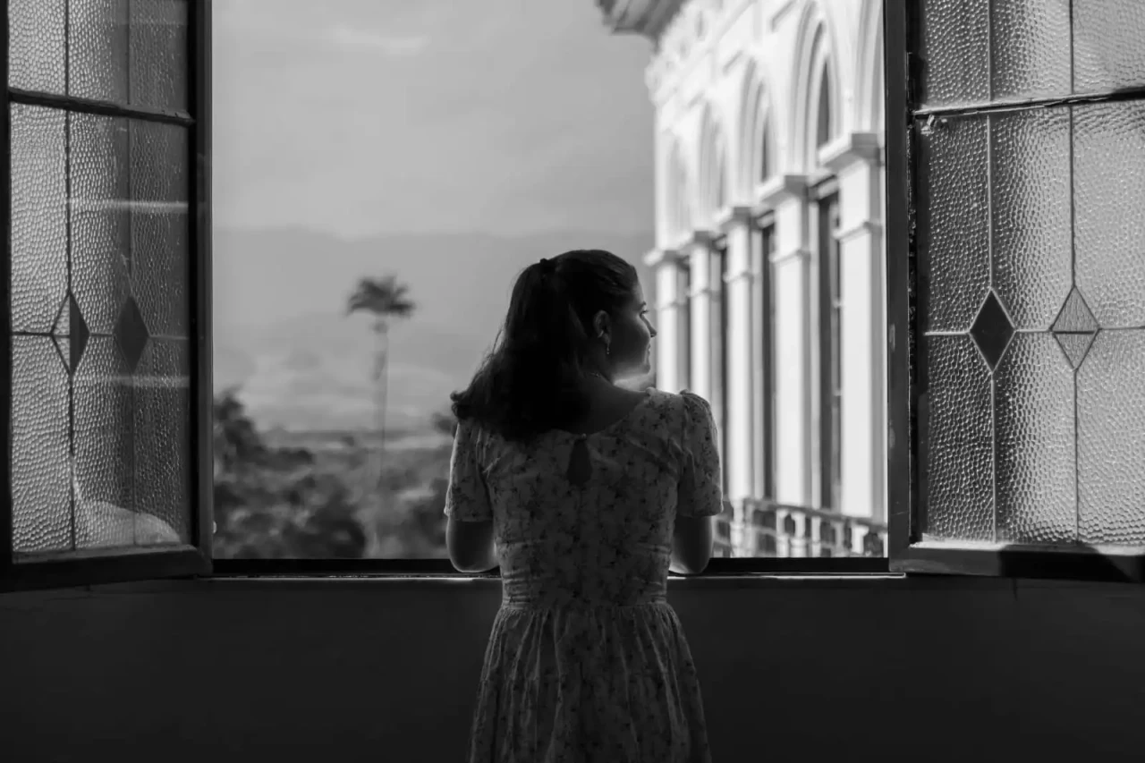 Cena panorâmica da jornada em Dois Corações